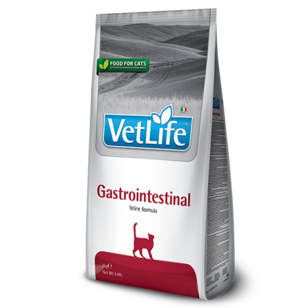 Farmina Vet Life Gastrointestinal Feline Formula Dry Cat Food - فارمينا فيت ليفي — للقطط طعام جاف