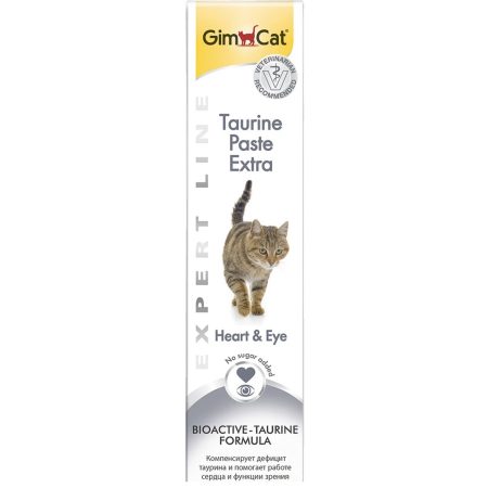 GimCat Taurine Paste Extra, 50g - جيمكات تاوريني باستي — للقطط، 50 جم