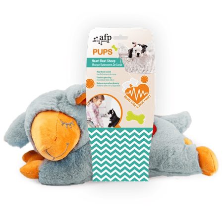 AFP PUPS Heartbeat Sheep Dog Toy - أفب بوبس هيارتبيات — للكلاب