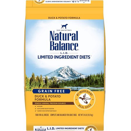Natural Balance Limited Ingredient Diets Duck & Potato Formula Dry Dog Food - ناتورال بالانكي ليميتيد — للكلاب طعام جاف بنكهة البط