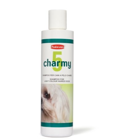 Padovan Shampoo for light colour/white-haired breeds Charmy 5, 250ml - بادوفان —، 250 مل