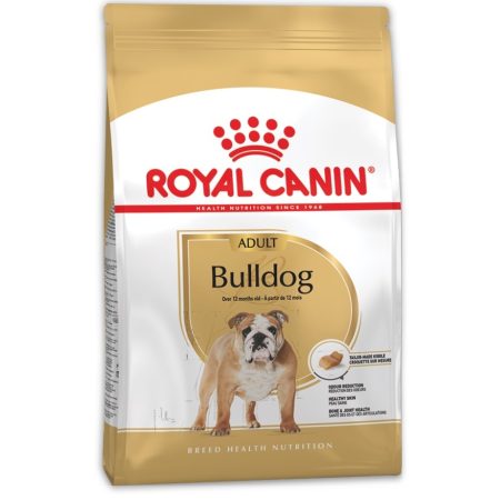 Royal Canin Bulldog Dry Dog Food, 12 kg - رويال كانين بوللدوج — للكلاب طعام جاف، 12 كجم