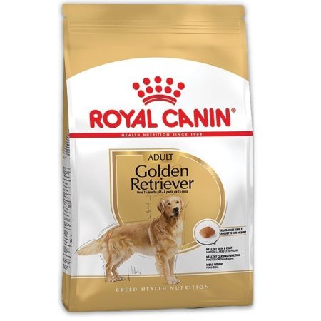 Royal Canin Golden Retriever Dry Dog Food, 12 kg - رويال كانين جولدين — للكلاب طعام جاف، 12 كجم