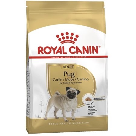 Royal Canin Pug Dry Dog Food, 1.5 kg - رويال كانين بوج — للكلاب طعام جاف، 1.5 كجم