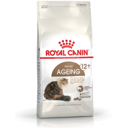 Royal Canin Aging Dry Cat Food (12+), 2 kg - رويال كانين أجينج — للقطط طعام جاف، 2 كجم