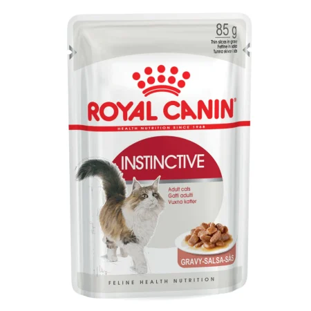 Royal Canin Instinctive Wet Cat Food, 85 g - رويال كانين إنستينكتيفي — للقطط طعام رطب، 85 جم