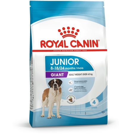 Royal Canin Giant Junior Dry Puppy Food, 15 kg - رويال كانين جيانت — للكلاب طعام جاف الجِراء، 15 كجم