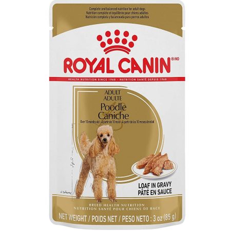 Royal Canin Poodle Adult Wet Dog Food, 85g - رويال كانين بودلي — للكلاب طعام رطب البالغة، 85 جم