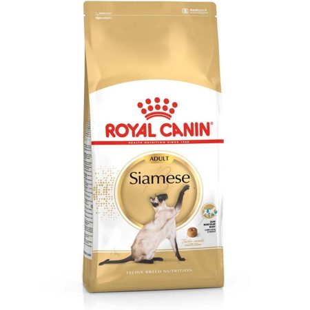 Royal Canin Siamese Dry Cat Food, 2 kg - رويال كانين سياميسي — للقطط طعام جاف، 2 كجم
