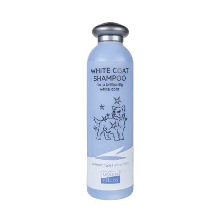 GreenFields White Coat Dog Shampoo, 270ml - جرينفيلدس وهيتي كوات — للكلاب، 270 مل