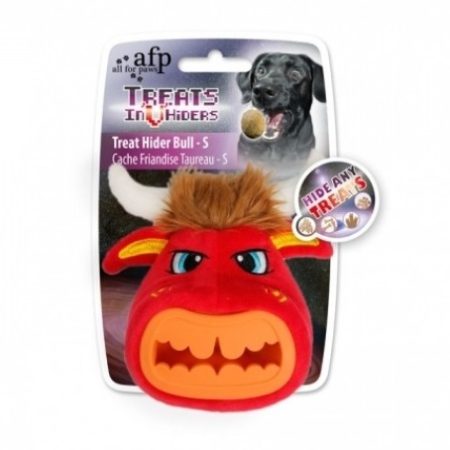 AFP Dog Treat Hider Bull - Small - أفب — للكلاب مكافآت
