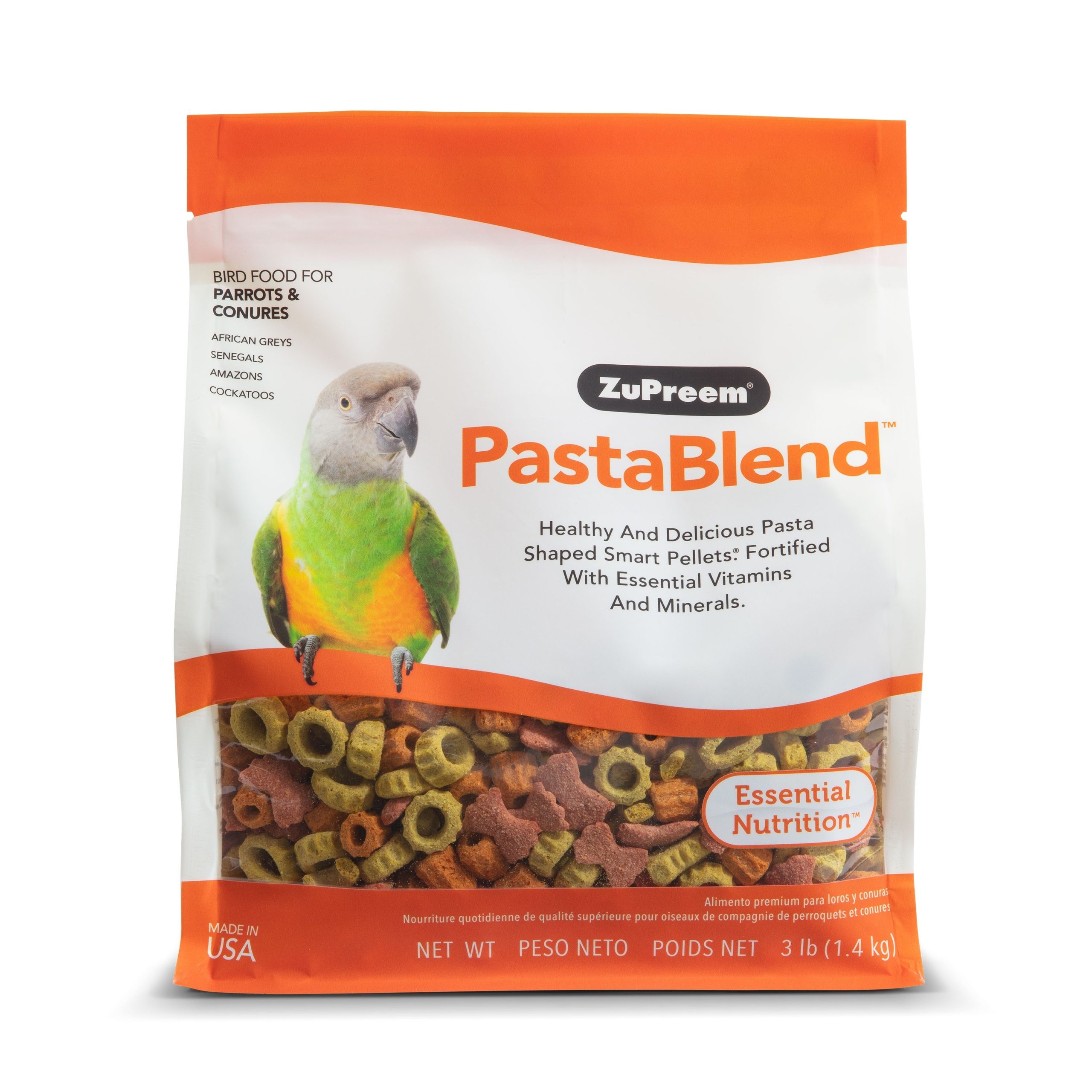 Zupreem PastaBlend for Parrots & Conures, 3lb - زوبريم باستابليند فور