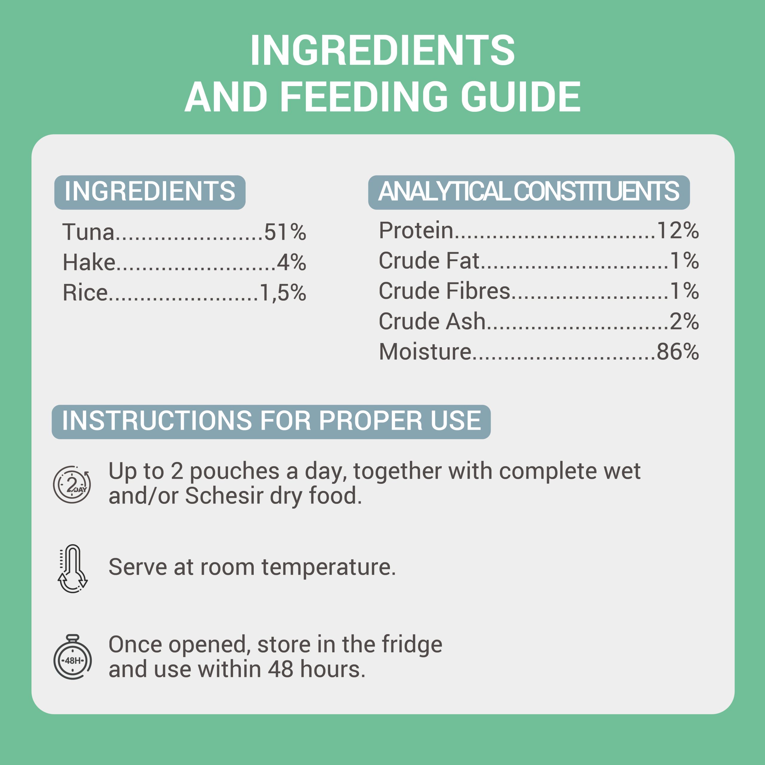 Schesir Tuna with hake in Jelly Wet Cat Food, 70g - شيسير تونا ويث — للقطط طعام رطب بنكهة التونة، 70 جم - Image 6