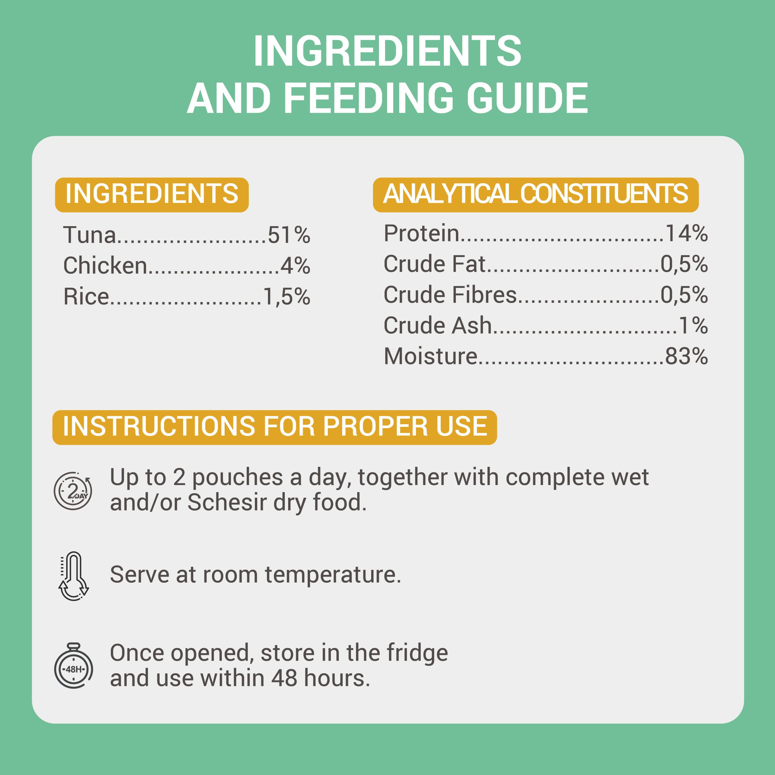 Schesir Tuna with Chicken in Broth Wet Cat Food, 70g - شيسير تونا ويث — للقطط طعام رطب بنكهة الدجاج، 70 جم - Image 7