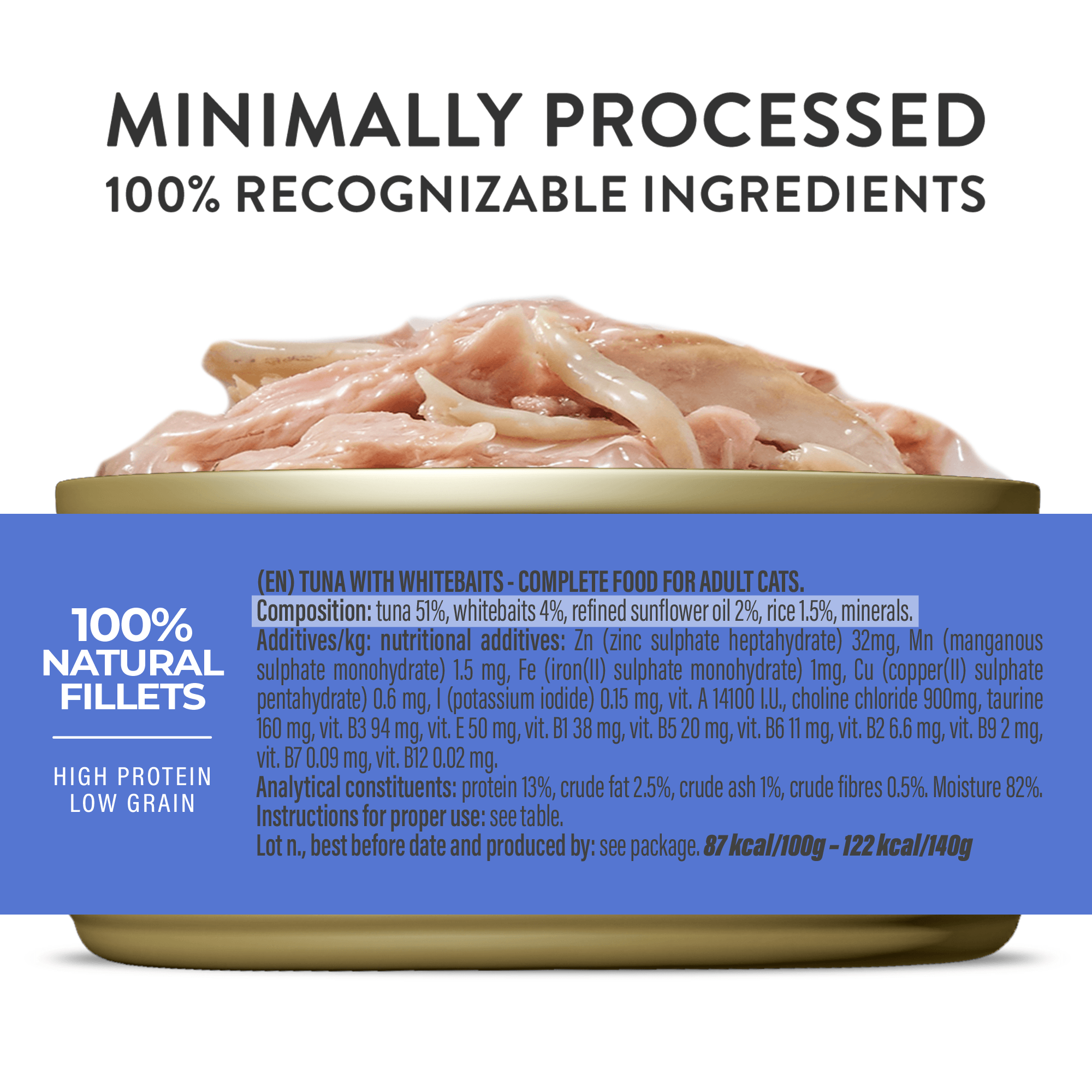 Schesir Tuna with Whitebaits in Jelly Wet Cat Food, 140g - شيسير تونا ويث — للقطط طعام رطب بنكهة التونة، 140 جم - Image 6