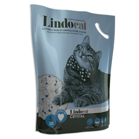 LindoCat Crystal, Silica Gel 5L - ليندوكات كريستال — للقطط، 5 لتر