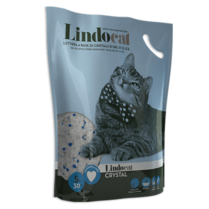 LindoCat Crystal, Silica Gel 5L - ليندوكات كريستال — للقطط، 5 لتر