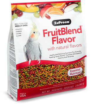 Zupreem FruitBlend Medium Birds - زوبريم فرويتبليند ميديوم