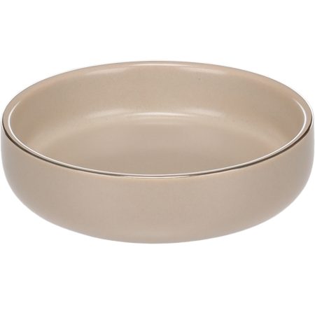 Flamingo Eram Ceramic Cat Bowl, Beige - فلامينجو يرام كيراميك — للقطط