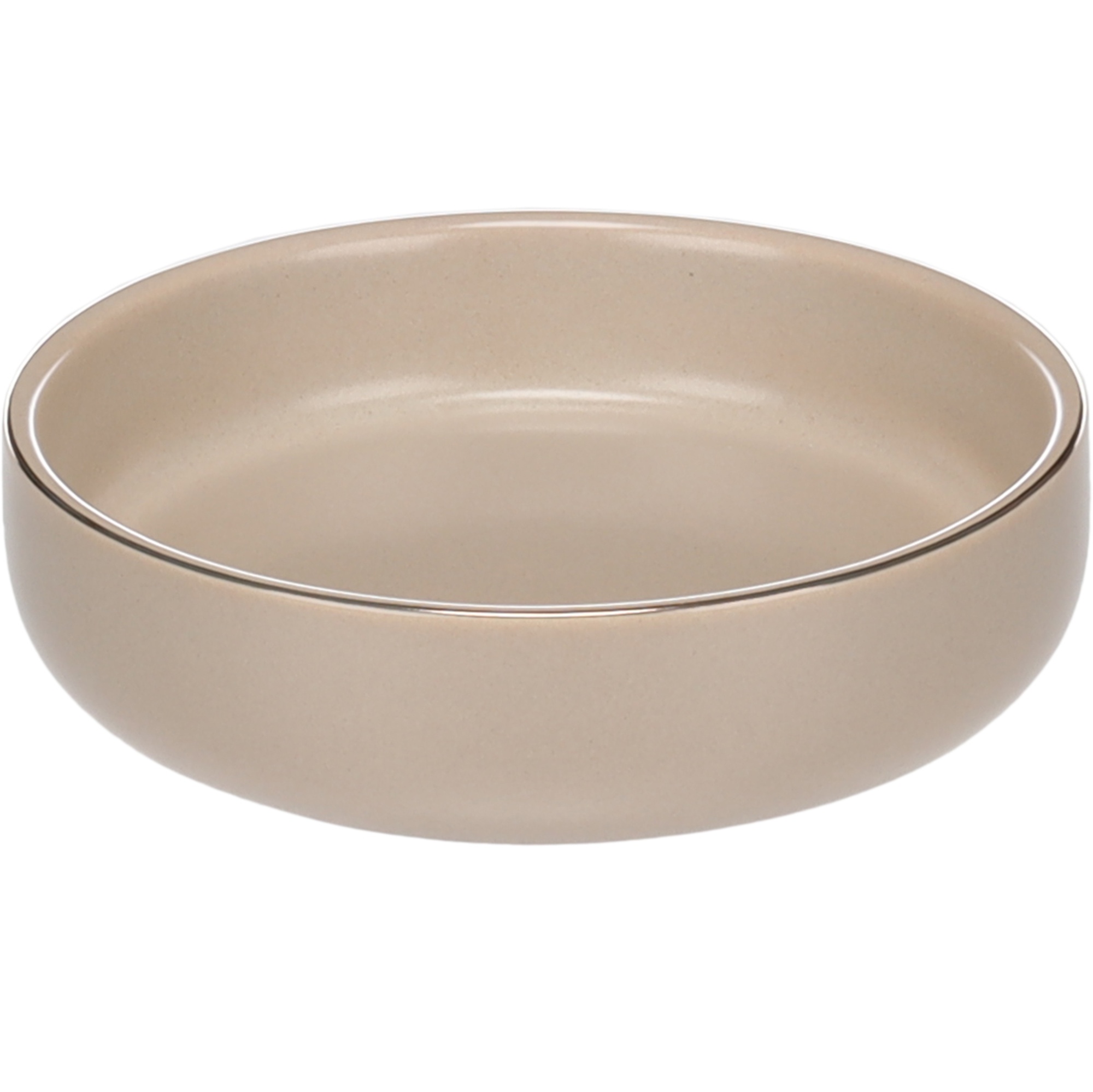 Flamingo Eram Ceramic Cat Bowl, Beige - فلامينجو يرام كيراميك — للقطط