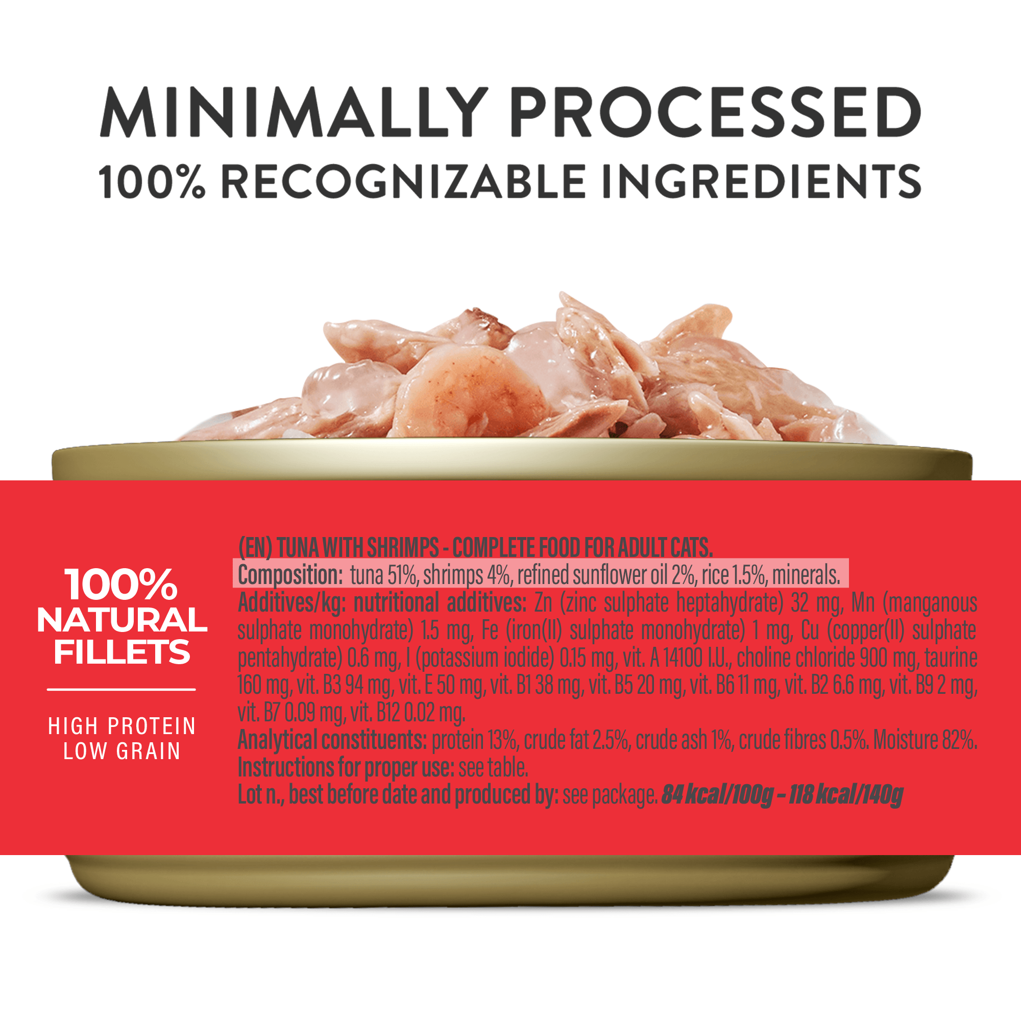 Schesir Complete Nutrition Tuna with Shrimps in Jelly Wet Cat Food, 140g - شيسير كومبليتي نوتريشن — للقطط طعام رطب بنكهة التونة، 140 جم - Image 7