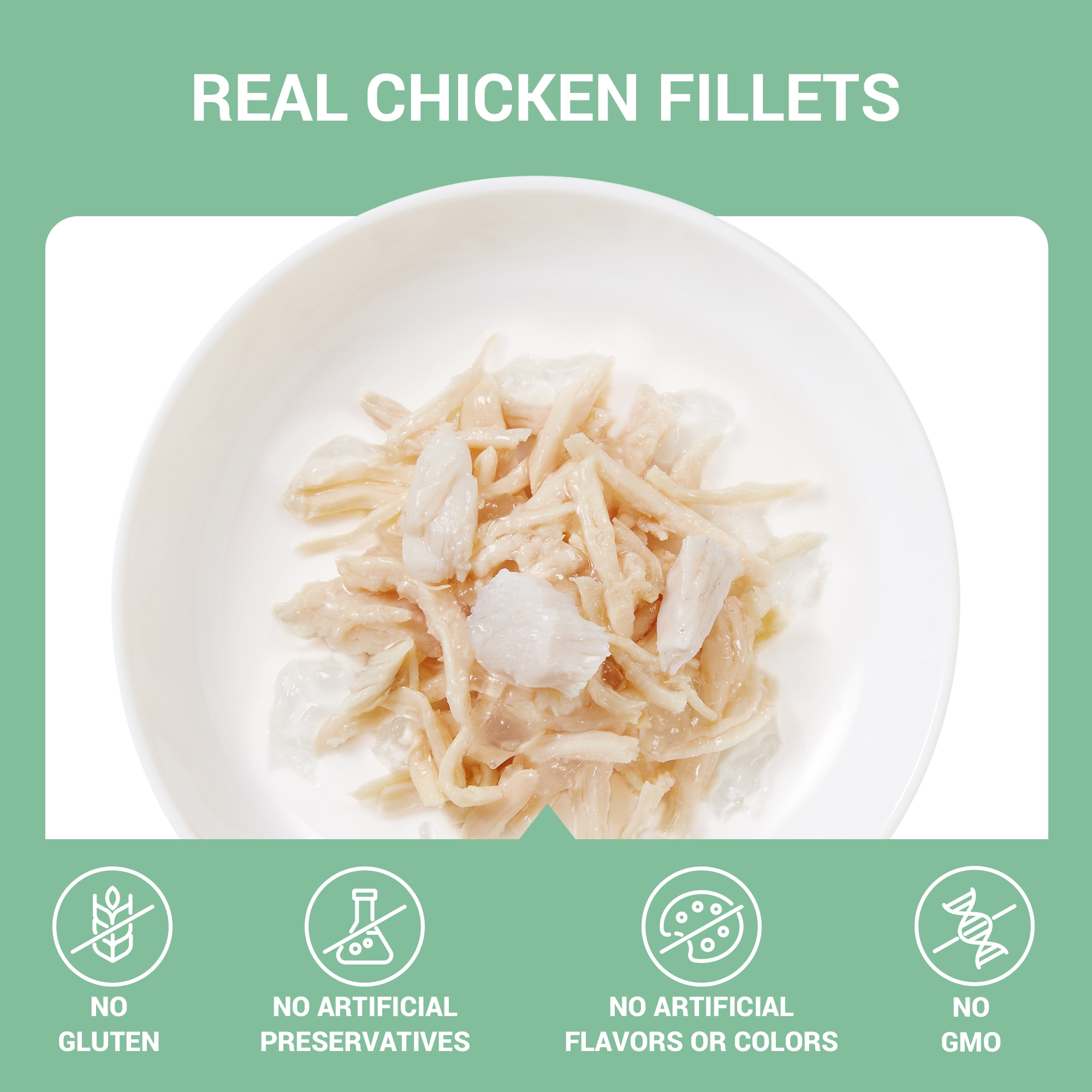 Schesir Chicken with Seabass in Jelly Wet Cat Food, 70g - شيسير تشيكين ويث — للقطط طعام رطب بنكهة الدجاج، 70 جم - Image 4