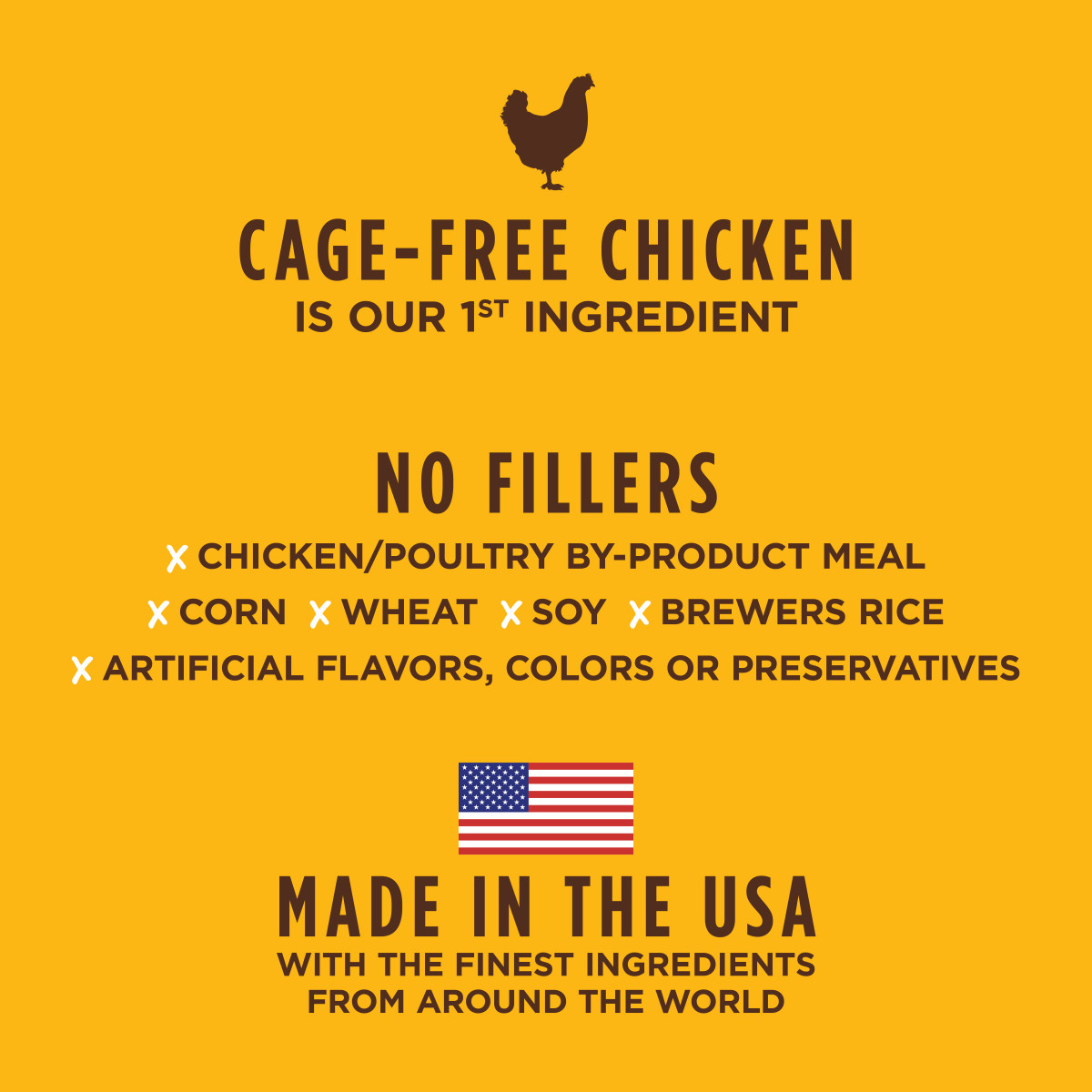 Instinct Be Natural Real Chicken & Brown Rice Dry Dog Food - إنستينكت بي ناتورال — للكلاب طعام جاف بنكهة الدجاج - Image 3