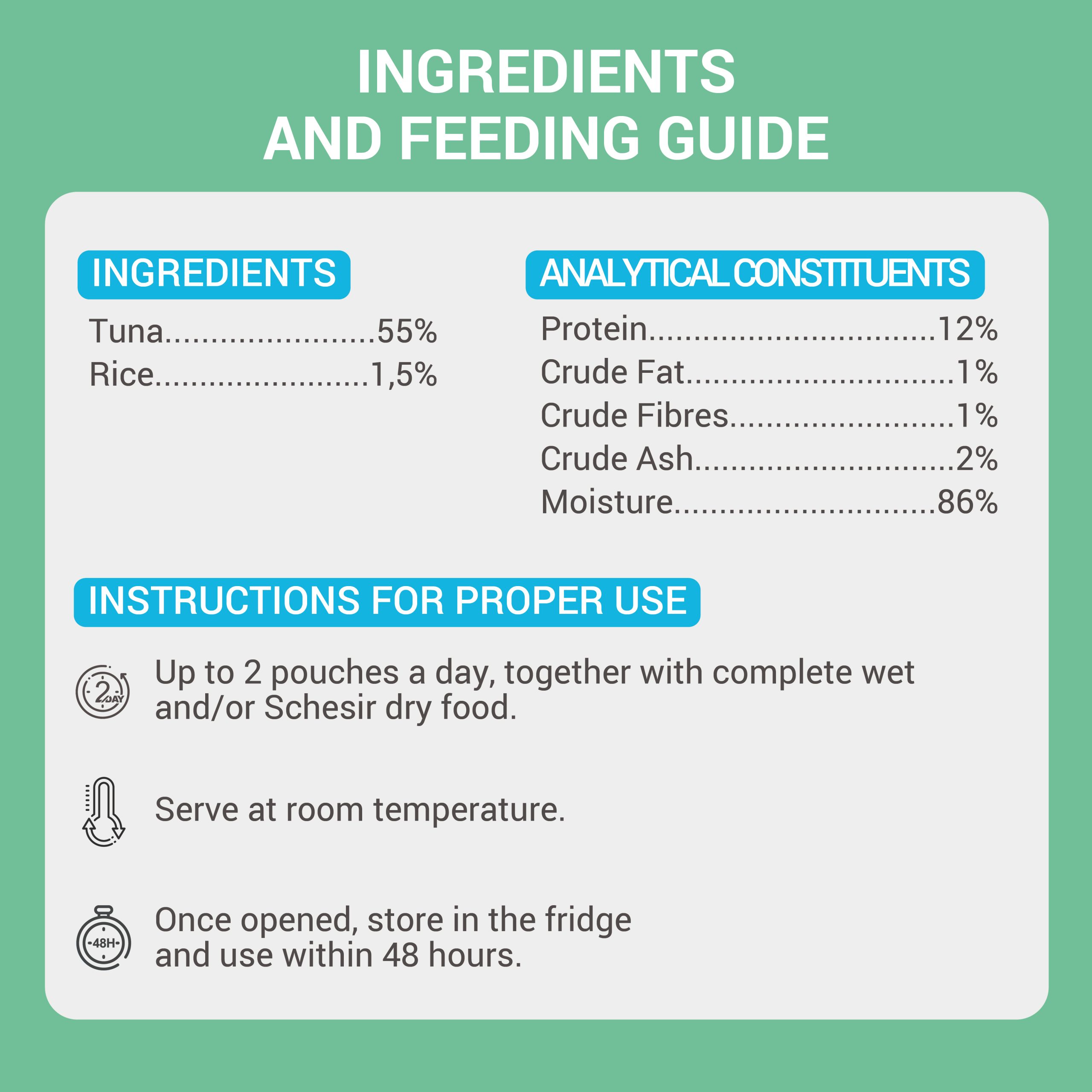 Schesir Tuna in Jelly Wet Cat Food, 70g - شيسير تونا ين — للقطط طعام رطب بنكهة التونة، 70 جم - Image 5