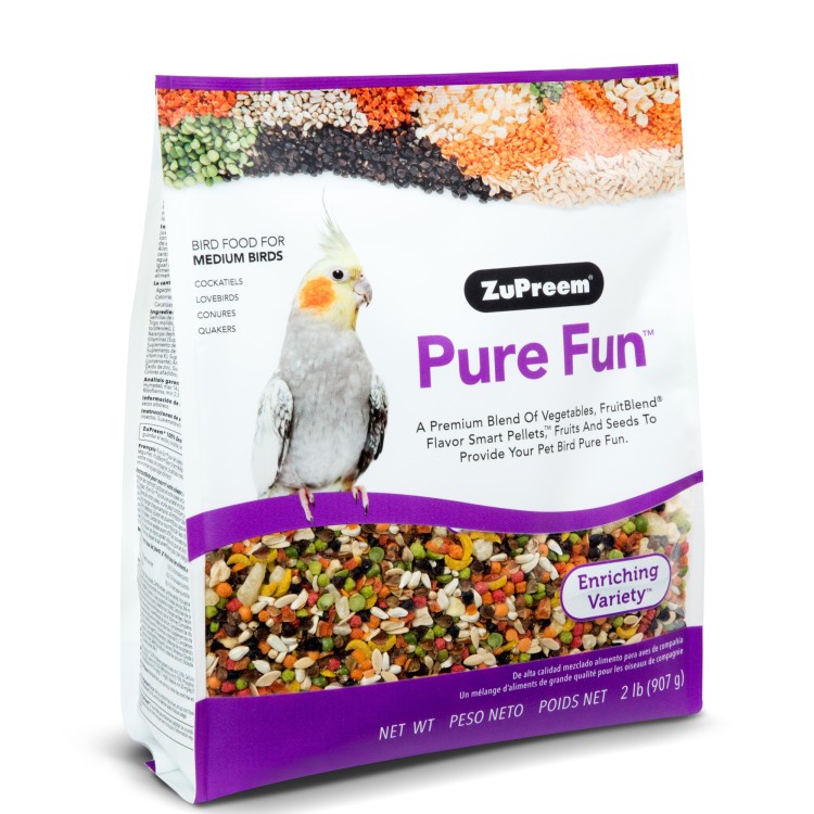 Zupreem Pure Fun Medium Birds 0.91kg - زوبريم بوري فون —، 0.91 كجم
