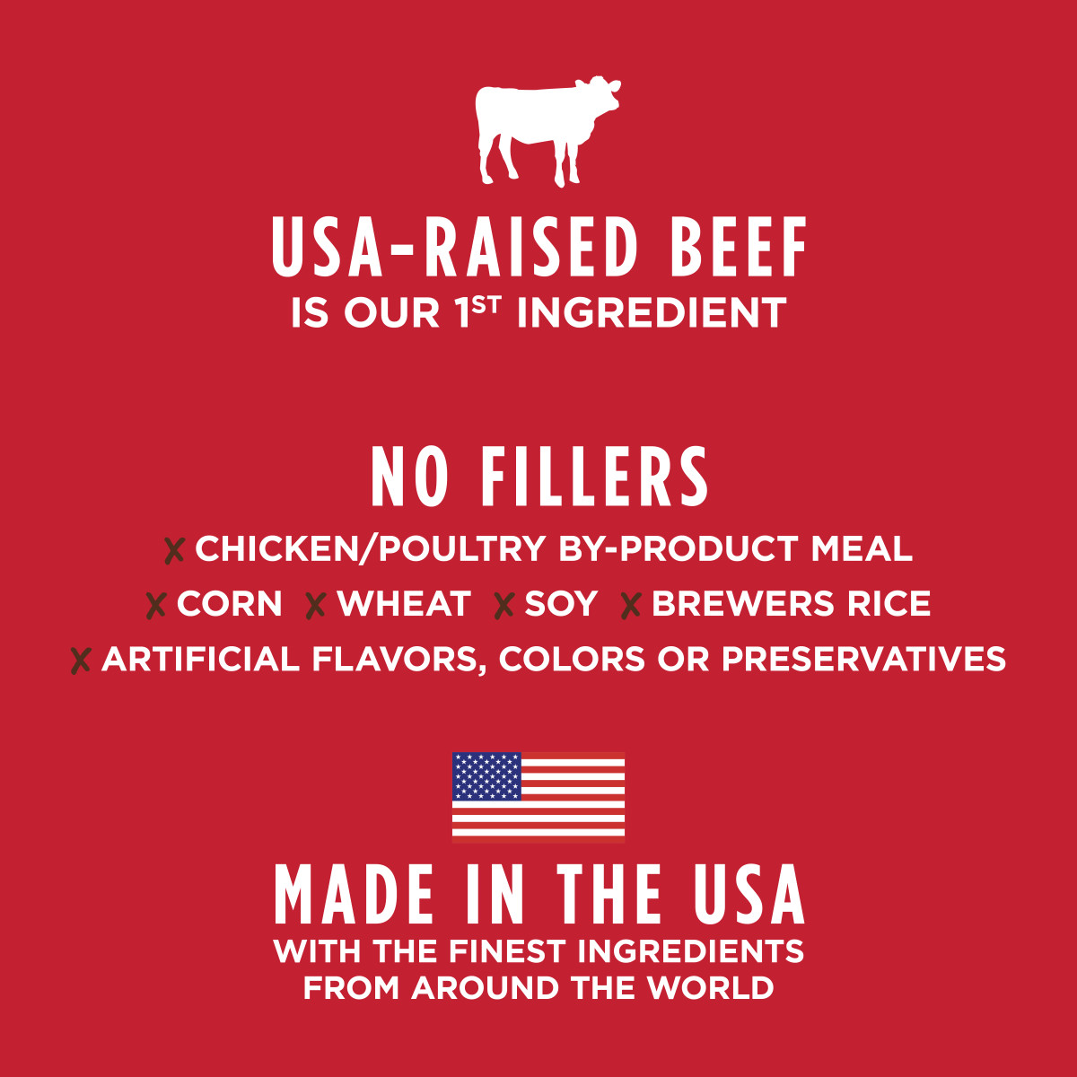 Instinct Be Natural Real Beef & Barley Dry Dog Food, 2 kg - إنستينكت بي ناتورال — للكلاب طعام جاف بنكهة اللحم البقري، 2 كجم - Image 3