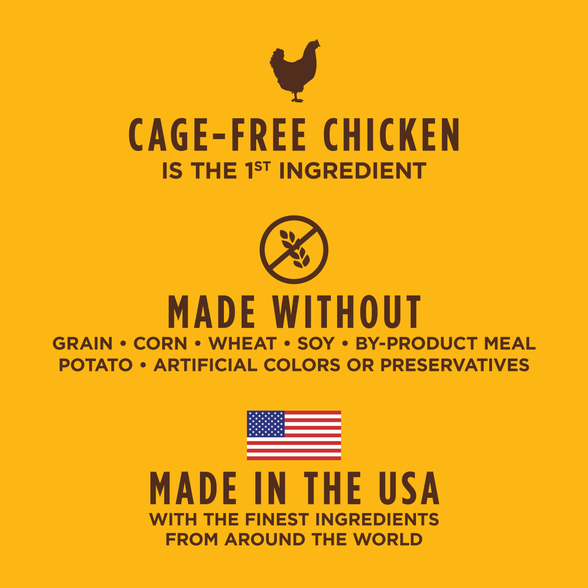 Instinct Original Grain-Free Recipe Real Chicken Dry Dog Food - إنستينكت وريجينال جراين — للكلاب طعام جاف بنكهة الدجاج خالٍ من الحبوب - Image 4