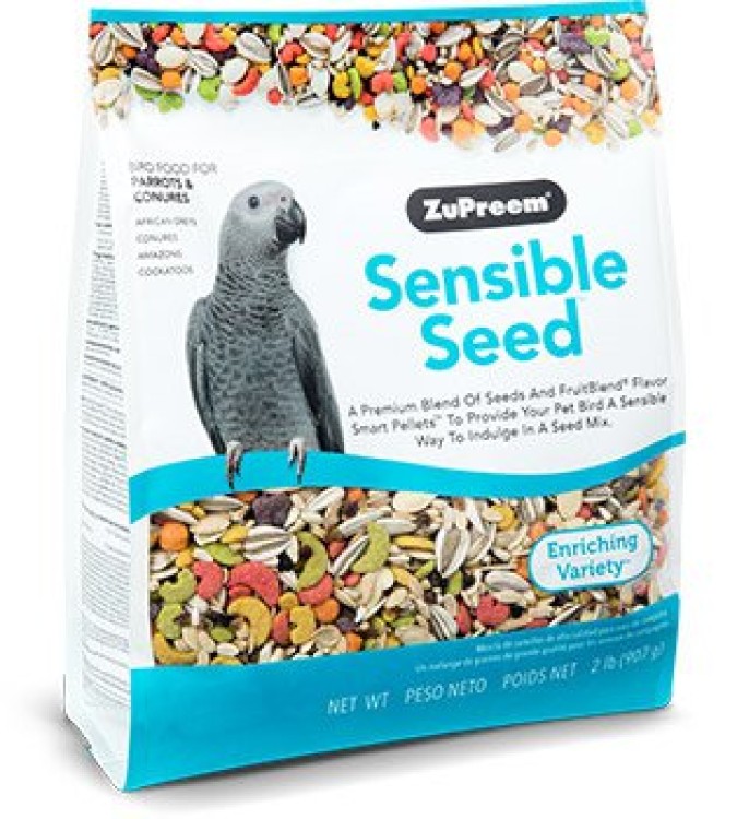 Zupreem Sensible Seed Parrot & Canures 2lb - زوبريم سينسيبلي سيد — طعام رطب