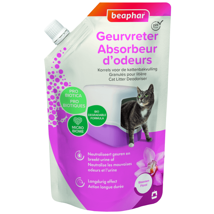Beaphar Odour Killer Multi Fresh - Floral Scent, 400g - بيبفار أودور كيللير —، 400 جم