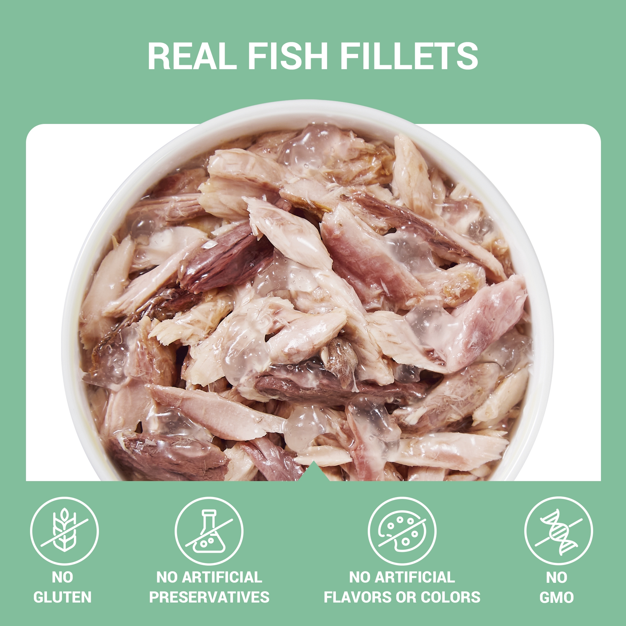 Schesir Tuna in Jelly Wet Cat Food, 70g - شيسير تونا ين — للقطط طعام رطب بنكهة التونة، 70 جم - Image 2