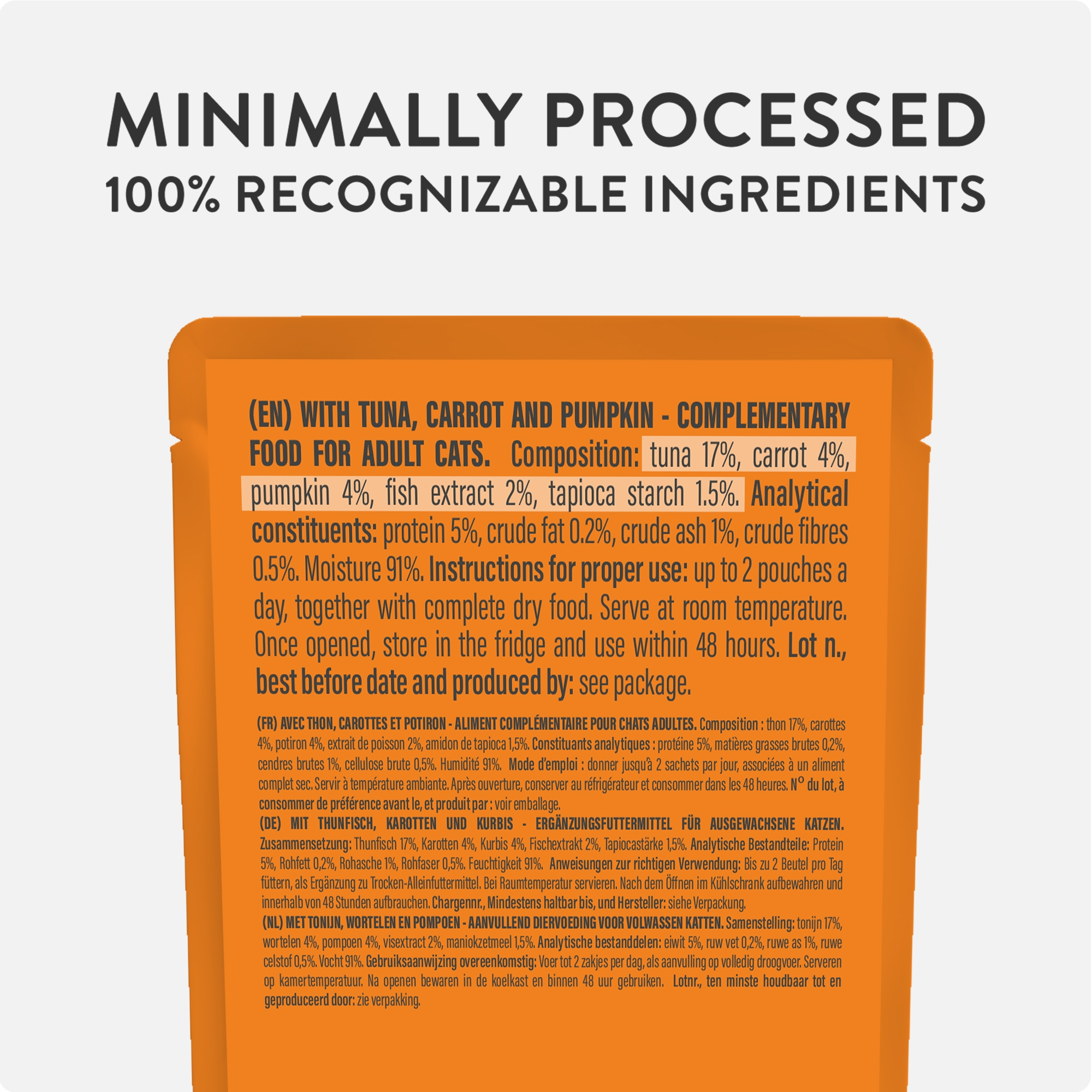 Schesir Soup Tuna with Pumpkin Wet Cat Food, 40g - شيسير سوب تونا — للقطط طعام رطب بنكهة التونة، 40 جم - Image 7