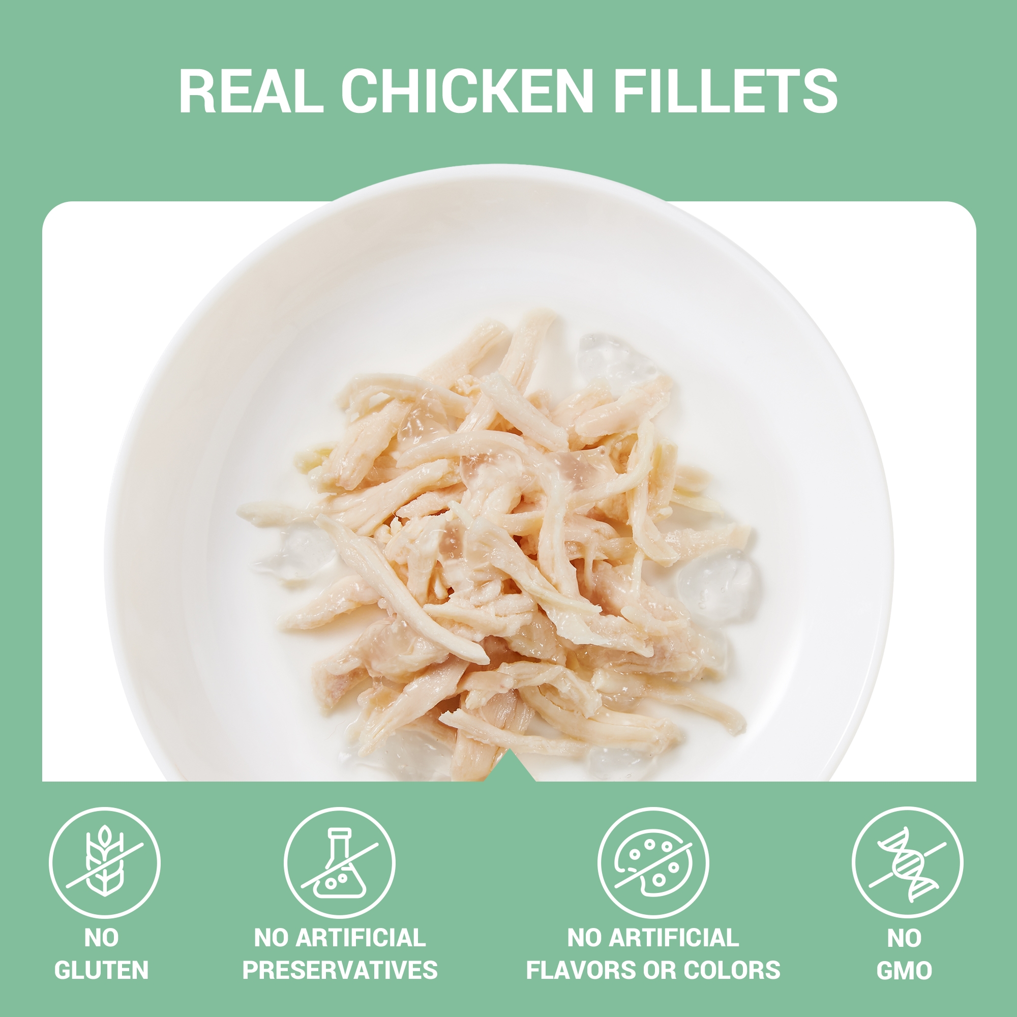 Schesir Chicken in Jelly Wet Cat Food, 70g - شيسير تشيكين ين — للقطط طعام رطب بنكهة الدجاج، 70 جم - Image 4