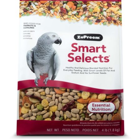 Zupreem Smart Selects Parrots & Conures 4lb - زوبريم سمارت سيليكتس