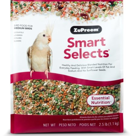 Zupreem Smart Select Cockatiels 2.5lb - زوبريم سمارت سيليكت