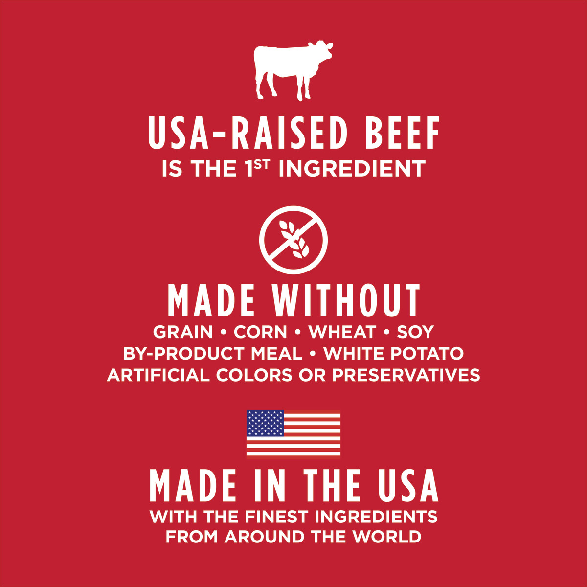 Instinct Raw Boost Real Beef Dry Dog Food, 1.5 kg - إنستينكت راو بوست — للكلاب طعام جاف بنكهة اللحم البقري، 1.5 كجم - Image 5