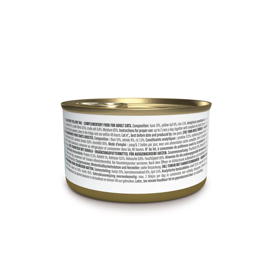 Schesir Tuna with yellow tail in Jelly Wet Cat Food, 70g - شيسير تونا ويث — للقطط طعام رطب بنكهة التونة، 70 جم - Image 2