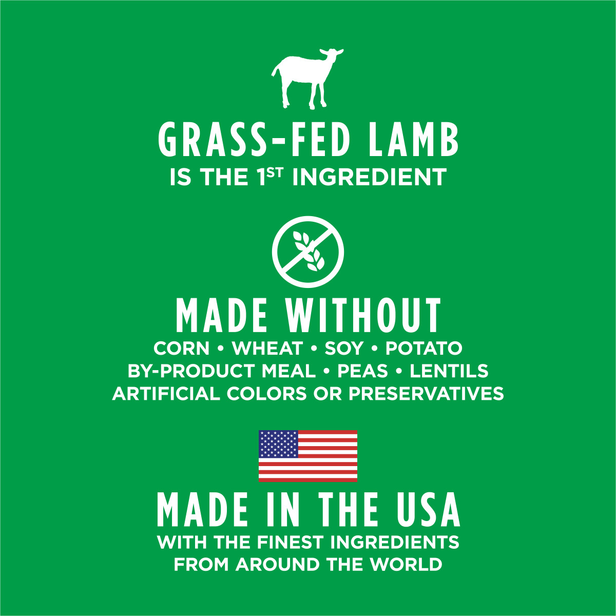 Instinct Raw Boost Whole-Grain Real Lamb & Oatmeal Dry Dog Food, 1.5kg - إنستينكت راو بوست — للكلاب طعام جاف بنكهة لحم الضأن، 1.5 كجم - Image 4