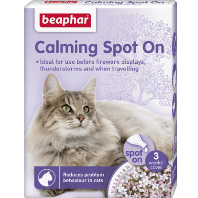 Beaphar Calming Spot on Cat - بيبفار كالمينج سبوت — للقطط