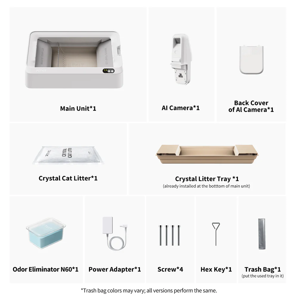 PetKit Purobot Crystal Duo Automatic Cat Litter Box with Camera - Image 7