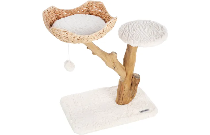 Flamingo Carlito Scratching Cat tree, Beige - Image 3