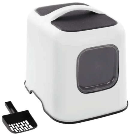 Flamingo Litter Box Trudy White