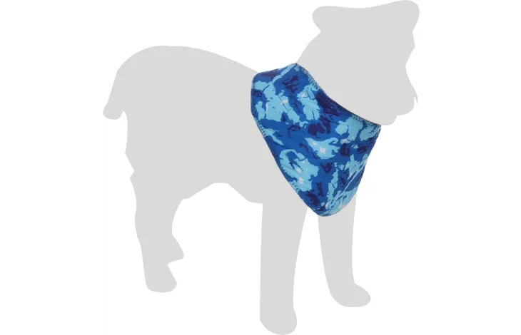 Flamingo Fresk Cooling Bandana Vrio, Blue - Image 4